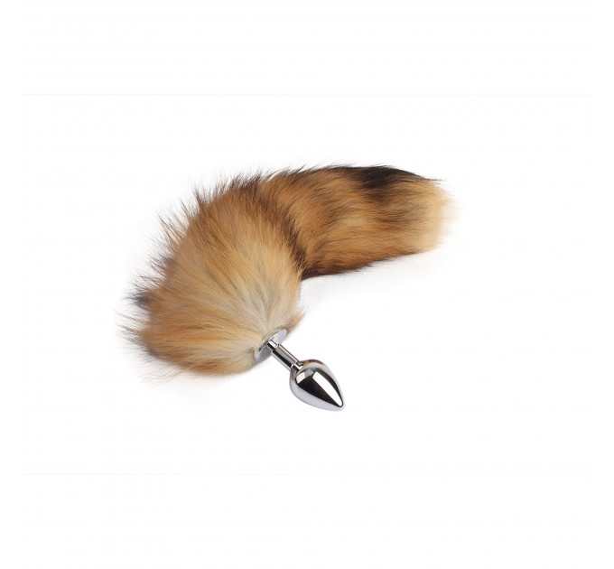 Анальна пробка Chisa Fierce Euphoria Fluffy fox Plug з хвостом лисиці