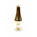 Анальная пробка с розовым камнем Plug-Jewellery Gold BUTT PLUG- Rose