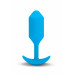 Анальна пробка з вібрацією b-Vibe VIBRATING SNUG PLUG розмір L, синя