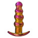 Анальна пробка із вібрацією скляна Dream Toys GLAMOUR GLASS