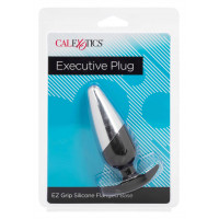 Анальная пробка силикон металл черная Executive Plug California Exotic