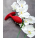 Анальная пробка Loveshop anal plug L RED 9.5 см *2.9 см