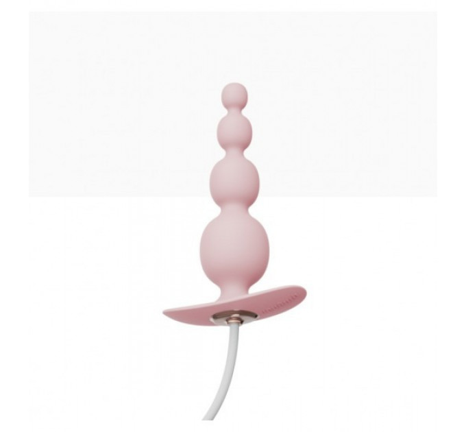 Анальный плаг с вибрацией Qingnan No.8 Mini Vibrating Anal Beads PINK