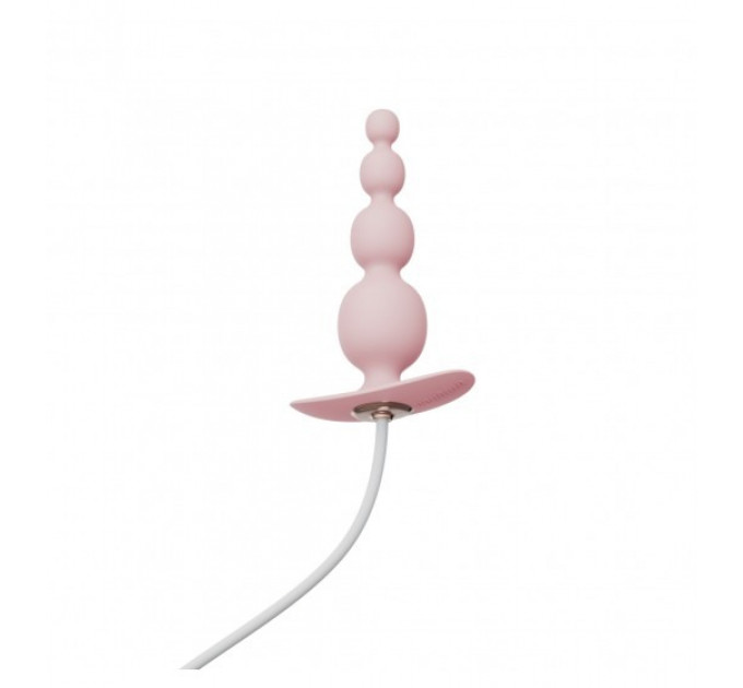 Анальный плаг с вибрацией Qingnan No.8 Mini Vibrating Anal Beads PINK
