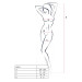 Бодистокинг BS021 Black Passion, с открытым доступом, черный, S/L