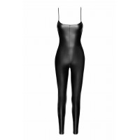 Бодістокінг з відкритим доступом та блискавкою Noir Handmade F316 з тиснення під крокодиллю шкіру, М Бодістокінг з відкритим доступом та блискавкою Noir Handmade F316 з тиснення під крокодиллю шкіру, М