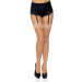 Чулки с кружевом One Size Alix Sheer Thigh High Stockings от Leg Avenue, бежевые