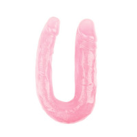 Фаллоимитатор двойной Chisa Hi-Rubber 13 Inch Dildo, розовый