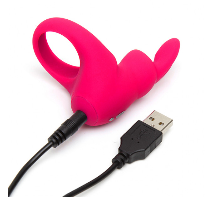 Ерекційне кільце Happy Rabbit Rechargeable Cock Ring Pink
