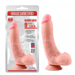 Фаллоимитатор с яичками на присоске Chisa Ballsy Super Cock 9, телесный