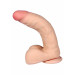 Фаллоимитатор гнущийся Dildo-ASKLEPIOS-LOVECLONEX 8""-flexible