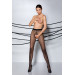 Колготки с открытым доступом и шнуровкой TIOPEN 009 black 1/2 (20 den) - Passion