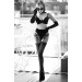 Колготки з імітацією пояса для панчохи Ballerina's Secret та пажами для панчох, S/M