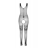 Комбинезон Passion BS069, с открытым доступом, black