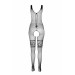 Комбинезон Passion BS069, с открытым доступом, black