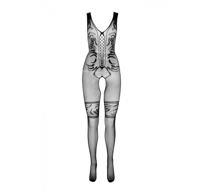 Комбинезон Passion BS069, с открытым доступом, black