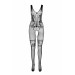 Комбинезон Passion BS069, с открытым доступом, black