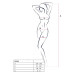 Комбинезон Passion BS069, с открытым доступом, black