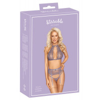 Комплект сексуальний Kissable Suspender Set S/M