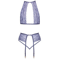 Комплект сексуальний Kissable Suspender Set S/M