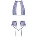 Комплект сексуальный Kissable Suspender Set S/M