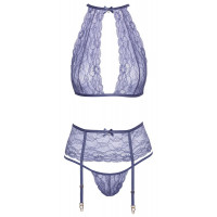 Комплект сексуальний Kissable Suspender Set S/M