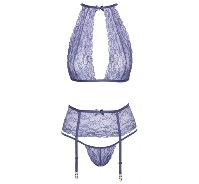 Комплект сексуальный Kissable Suspender Set S/M