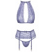 Комплект сексуальный Kissable Suspender Set S/M