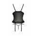 Корсет со стрингами JUSTINA CORSET black S/M - Passion