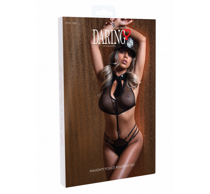 Костюм сексуальной полицейской Naughty Police Roleplay Set S/M