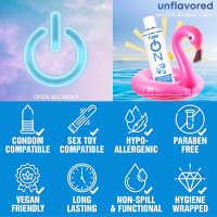 Лубрикант на водній осі WET Turn on Unflavored Water Based Lube 178 мл