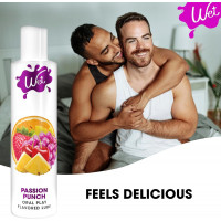 Лубрикант для орального сексу Wet Flavored Passion Punch зі смаком фруктів, 89 мл
