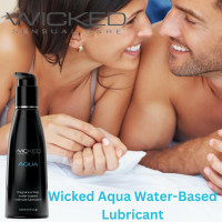Лубрикант на водной основе WICKED AQUA с алоэ и витамином Е, 250 мл