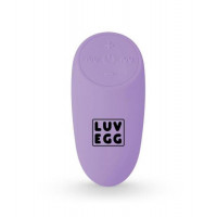 Вагінальне яйце з вібрацією та дистанційним пультом Luv Egg XL лілове
