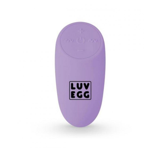Вагинальное яйцо с вибрацией и дистанционным пультом Luv Egg XL лиловое