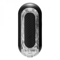 Мастурбатор зі зміною інтенсивності стимуляції FLIP ZERO GRAVITY BLACK