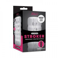 Мастурбатор с вибро ZOLO GIRLFRIEND SQUEEZABLE VIBR. STROKER