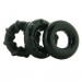 Набор эрекционных колец NS Novelties Renegade Dyno Cock Rings, черные, 3 шт