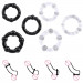 Набор эрекционных колец NS Novelties Renegade Dyno Cock Rings, черные, 3 шт