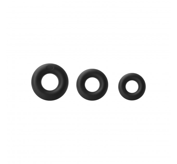 Набір кілець RENEGADE SUPER SOFT POWER RINGS BLACK