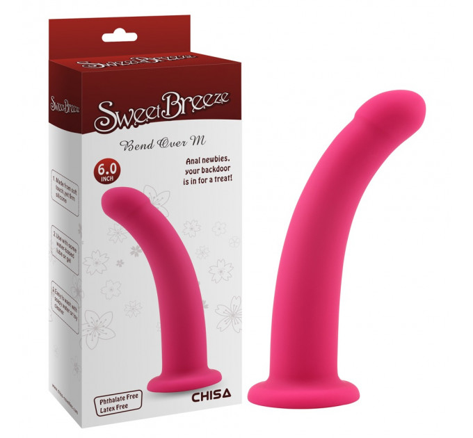 Насадка для страпону нереалістична Chisa Sweet Breeze, рожева