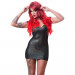 Парик с челкой Cottelli Wig red wavy long, красный