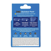Презервативы универсальные ONE Backdoor Pack для вагинального и анального секса (цена за упак., 3шт) Презервативы универсальные ONE Backdoor Pack для вагинального и анального секса (цена за упак., 3шт)