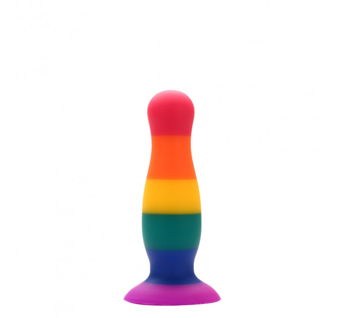 Радужная анальная пробка Dream Toys Colourful Love Plug