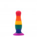 Радужная анальная пробка Dream Toys Colourful Love Plug