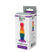 Радужная анальная пробка Dream Toys Colourful Love Plug