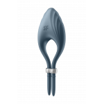 Регульоване ерекційне кільце з вібрацією SATISFYER DUELIST DARK BLUE