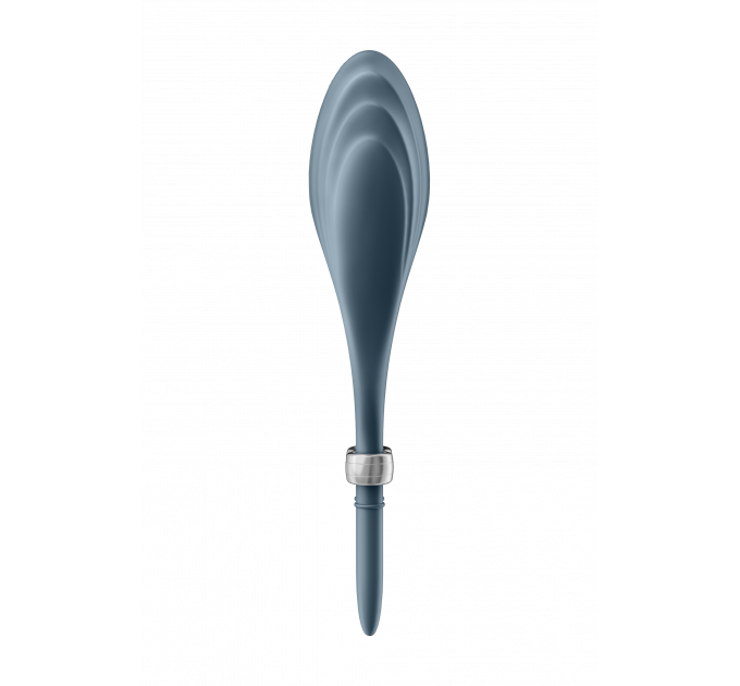 Регульоване ерекційне кільце з вібрацією SATISFYER DUELIST DARK BLUE