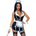 Сексуальный костюм горничной Leg Avenue Naughty Maid из винила, S