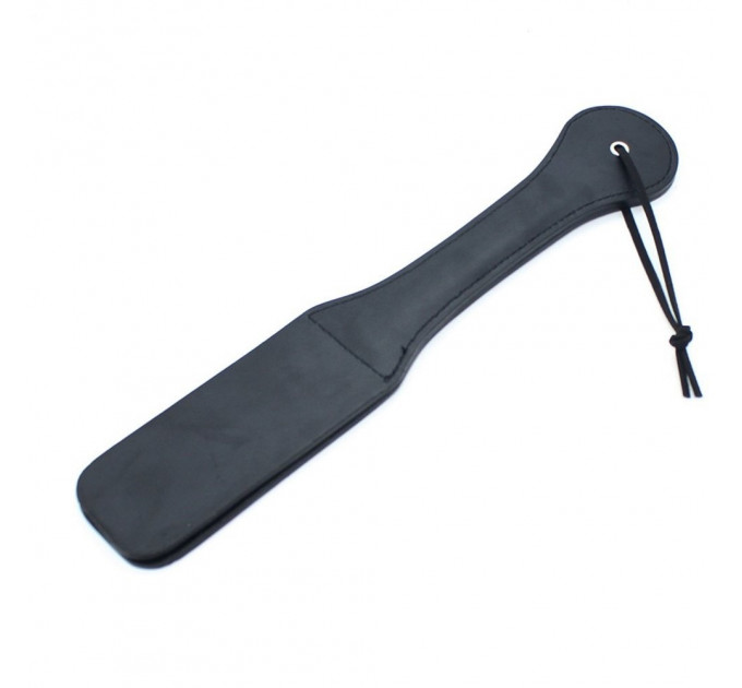 Шлепалка черная овальная с надписью LOVE PADDLE 31,5см